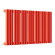 Стальной трубчатый радиатор отопления Empatiko Takt S1-832-300 Scarlet Red