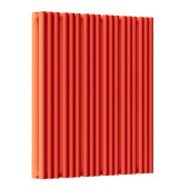 Стальной трубчатый радиатор отопления Empatiko Takt S2-712-500 Scarlet Red