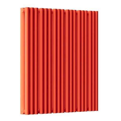 Стальной трубчатый радиатор отопления Empatiko Takt S2-712-500 Scarlet Red