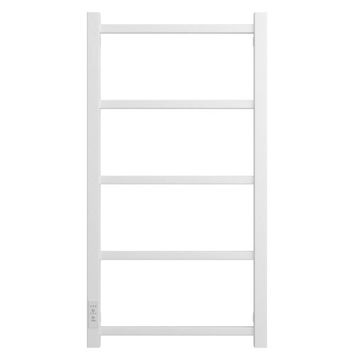 Электрический полотенцесушитель Стилье Формат 26 800х400, левый, белый  Электрический полотенцесушитель Стилье Формат 26 800х400, левый, белый