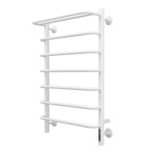 Электрический полотенцесушитель Larusso Стандарт с полкой КС П7 500х800, RAL 9003 (сигнальный белый)
