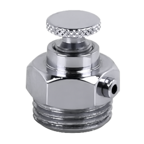 Воздухоотводчик ручной SR Rubinetterie 1/2" "ретро", хром