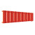 Стальной трубчатый радиатор отопления Empatiko Takt R1-1072-200 Scarlet Red