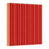 Стальной трубчатый радиатор отопления Empatiko Takt S2-832-500 Scarlet Red 