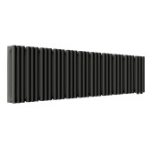 Стальной трубчатый радиатор отопления Empatiko Takt LR2-1312-200 Coal Black Стальной трубчатый радиатор отопления Empatiko Takt LR2-1312-200 Coal Black