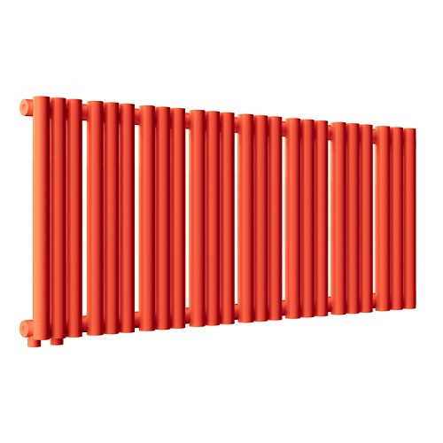 Стальной трубчатый радиатор отопления Empatiko Takt L1-952-300 Scarlet Red