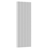 Стальной трубчатый радиатор отопления Empatiko Takt S2-592-2000 Silk White