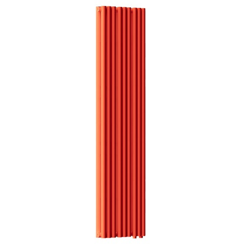 Стальной трубчатый радиатор отопления Empatiko Takt LR2-352-2000 Scarlet Red