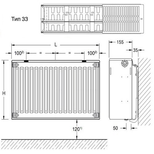  Buderus Logatrend K-Profil Тип 33