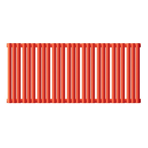 Стальной трубчатый радиатор отопления Empatiko Takt S1-1072-300 Scarlet Red