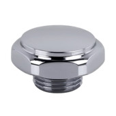 Заглушка SR Rubinetterie 1/2" для радиатора "ретро", хром Заглушка SR Rubinetterie 1/2" для радиатора "ретро", хром