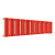 Стальной трубчатый радиатор отопления Empatiko Takt R1-1192-200 Scarlet Red