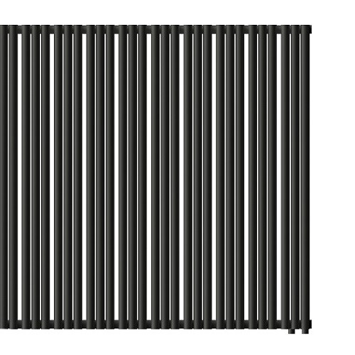 Стальной трубчатый радиатор отопления Empatiko Takt R1-1552-1750 Coal Black