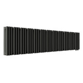 Стальной трубчатый радиатор отопления Empatiko Takt LR2-1432-200 Coal Black Стальной трубчатый радиатор отопления Empatiko Takt LR2-1432-200 Coal Black