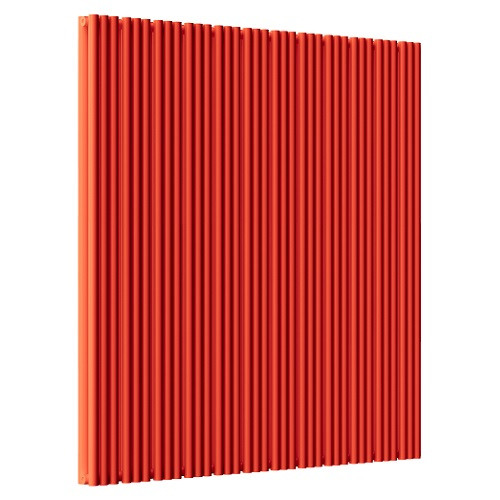 Стальной трубчатый радиатор отопления Empatiko Takt S2-1432-2000 Scarlet Red