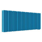 Стальной трубчатый радиатор отопления Empatiko Takt LR2-1072-300 Evening Blue