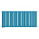Стальной трубчатый радиатор отопления Empatiko Takt LR2-1072-300 Evening Blue