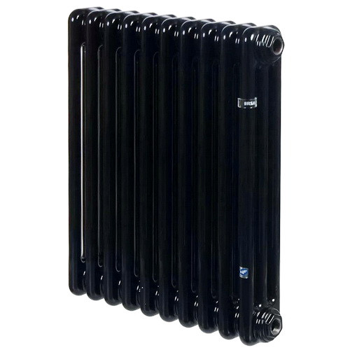 Стальной трубчатый радиатор отопления IRSAP TESI 30565 T30 14 секций, чёрный, RAL 9005