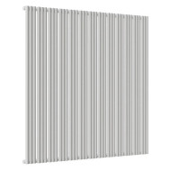 Стальной трубчатый радиатор отопления Empatiko Takt S1-1552-2000 Cream Grey