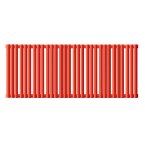 Стальной трубчатый радиатор отопления Empatiko Takt S1-1192-300 Scarlet Red