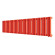 Стальной трубчатый радиатор отопления Empatiko Takt R1-1312-200 Scarlet Red Стальной трубчатый радиатор отопления Empatiko Takt R1-1312-200 Scarlet Red