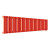 Стальной трубчатый радиатор отопления Empatiko Takt R1-1312-200 Scarlet Red