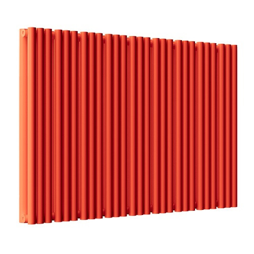 Стальной трубчатый радиатор отопления Empatiko Takt S2-1072-500 Scarlet Red 