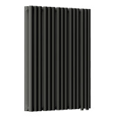 Стальной трубчатый радиатор отопления Empatiko Takt LR2-592-500 Coal Black