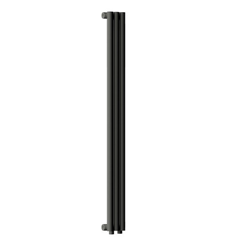 Стальной трубчатый радиатор отопления Empatiko Takt L1-112-1750 Coal Black