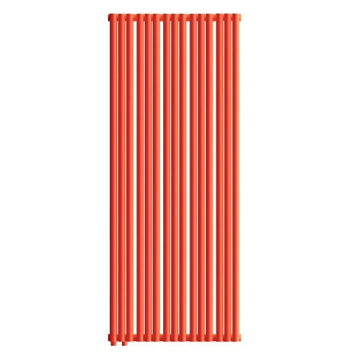 Стальной трубчатый радиатор отопления Empatiko Takt LR2-592-2000 Scarlet Red Стальной трубчатый радиатор отопления Empatiko Takt LR2-592-2000 Scarlet Red