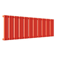 Стальной трубчатый радиатор отопления Empatiko Takt S1-1312-300 Scarlet Red