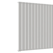 Стальной трубчатый радиатор отопления Empatiko Takt L1-1552-2000 Cream Grey