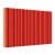Стальной трубчатый радиатор отопления Empatiko Takt S2-1192-500 Scarlet Red 