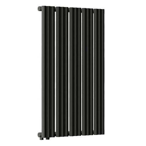 Стальной трубчатый радиатор отопления Empatiko Takt L1-592-1750 Coal Black