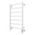 Электрический полотенцесушитель Larusso Классик КС П7 500х800, RAL 9003 (сигнальный белый)