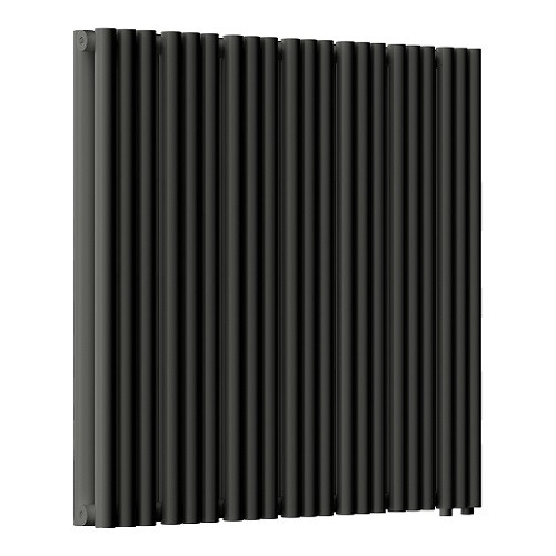 Стальной трубчатый радиатор отопления Empatiko Takt LR2-832-500 Coal Black 