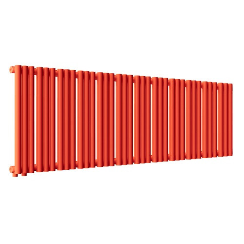 Стальной трубчатый радиатор отопления Empatiko Takt L1-1432-300 Scarlet Red