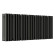 Стальной трубчатый радиатор отопления Empatiko Takt S2-832-200 Coal Black  Стальной трубчатый радиатор отопления Empatiko Takt S2-832-200 Coal Black