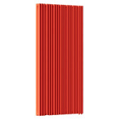 Стальной трубчатый радиатор отопления Empatiko Takt LR2-832-2000 Scarlet Red Стальной трубчатый радиатор отопления Empatiko Takt LR2-832-2000 Scarlet Red