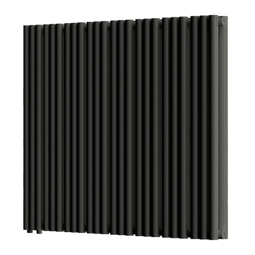 Стальной трубчатый радиатор отопления Empatiko Takt LR2-952-500 Coal Black 