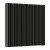 Стальной трубчатый радиатор отопления Empatiko Takt LR2-952-500 Coal Black 