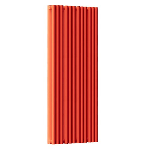 Стальной трубчатый радиатор отопления Empatiko Takt S2-472-1750 Scarlet Red 
