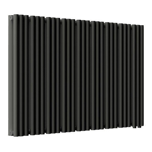 Стальной трубчатый радиатор отопления Empatiko Takt LR2-1072-500 Coal Black 