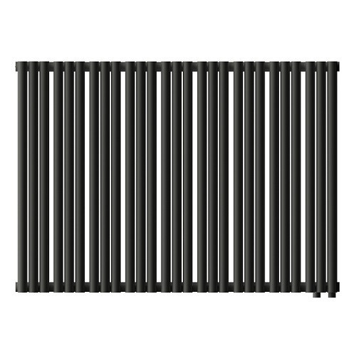 Стальной трубчатый радиатор отопления Empatiko Takt LR2-1072-500 Coal Black 