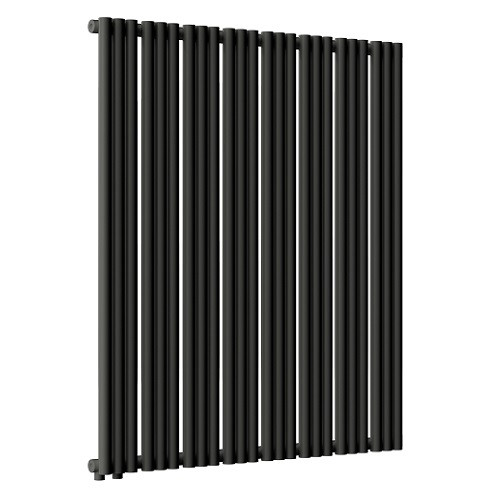 Стальной трубчатый радиатор отопления Empatiko Takt L1-952-1750 Coal Black