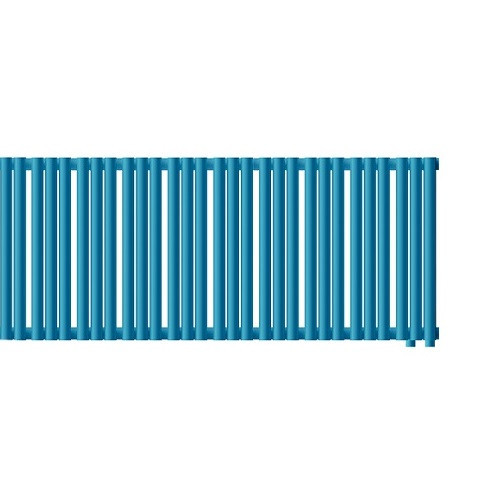 Стальной трубчатый радиатор отопления Empatiko Takt LR2-1672-300 Evening Blue