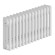 Стальной трубчатый радиатор отопления VELAR 3037 U 20 секций боковое подключение RAL 9016