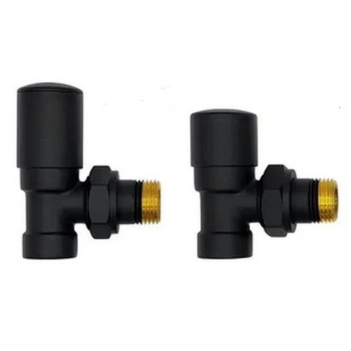 Комплект ​Vario Term SWING угловой ZIS24/FK GW 1/2" х GZ 1/2" Чёрный матовый