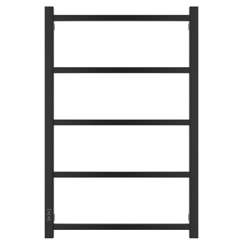 Электрический полотенцесушитель Стилье Формат 26 800х500, левый, матовый чёрный