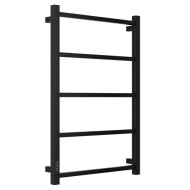 Электрический полотенцесушитель Стилье Формат 26 800х500, левый, матовый чёрный